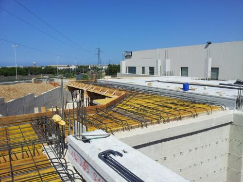 Costruzione capannone